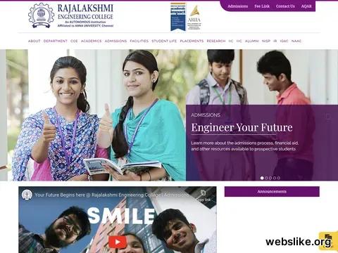 rajalakshmi.org