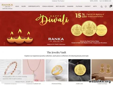 rankajewellers.in