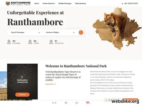 ranthamborenationalpark.com