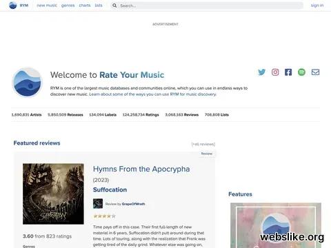 rateyourmusic.com