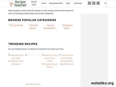 recipeteacher.com