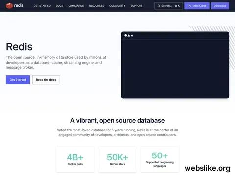 redis.io