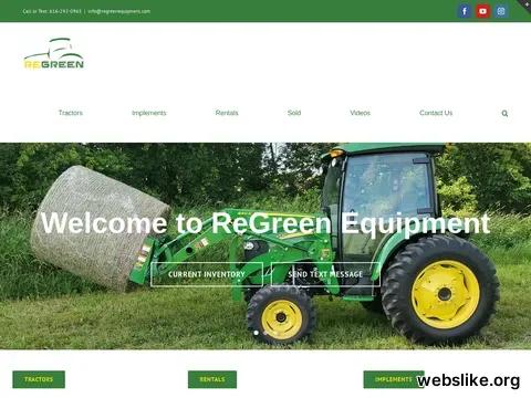 regreenequipment.com