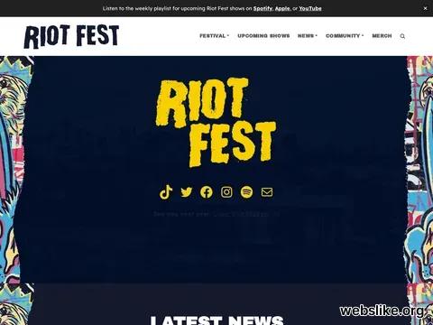 riotfest.org