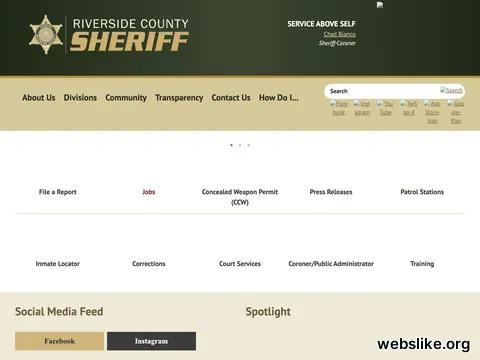 riversidesheriff.org