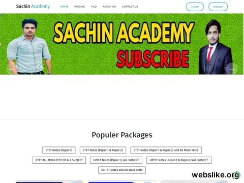 sachinacademy.com