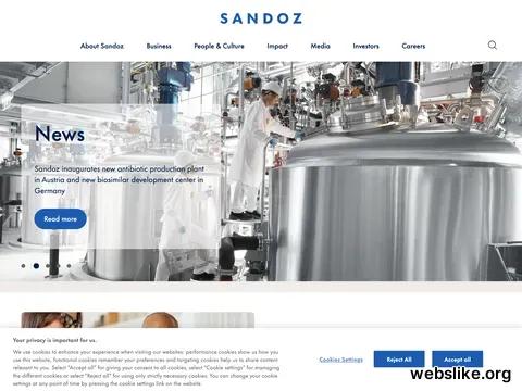 sandoz.com