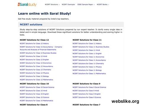 saralstudy.com