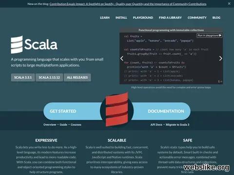 scala-lang.org