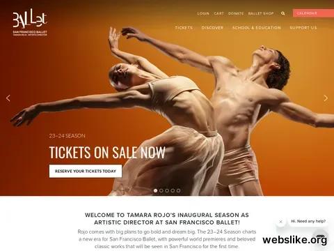 sfballet.org