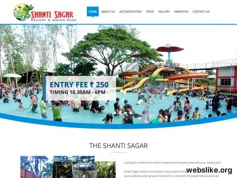 shantisagarresort.com