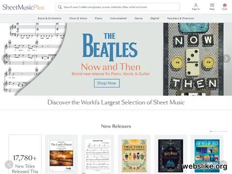 sheetmusicplus.com