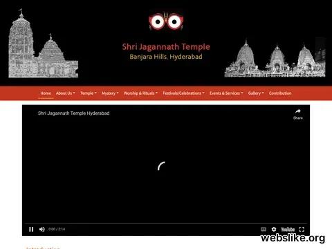 shrijagannathtemplehyderabad.com