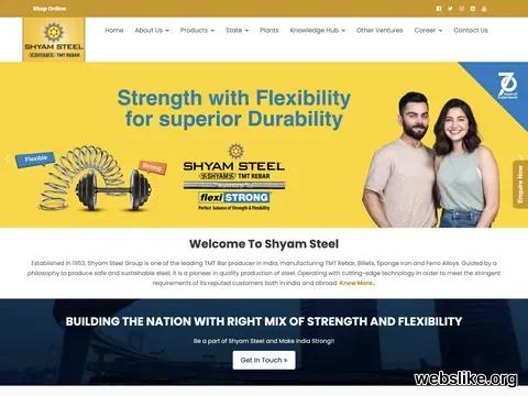 shyamsteel.com