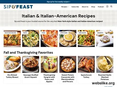 sipandfeast.com