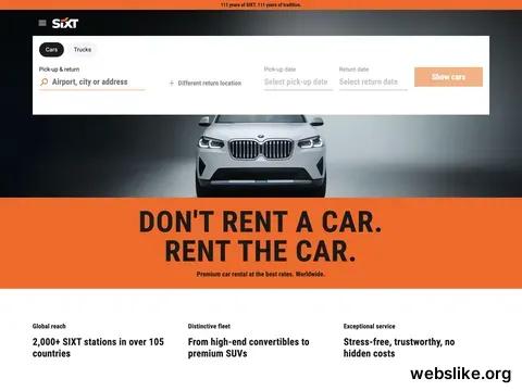 sixt.com