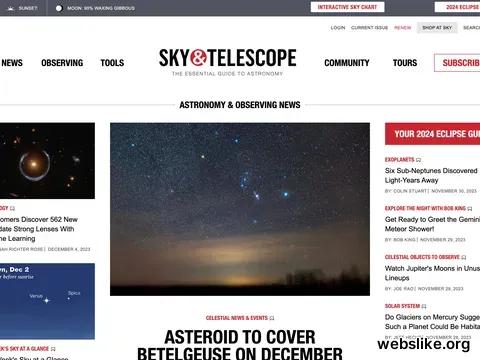 skyandtelescope.org