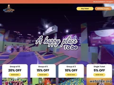 skyjumpertrampolinepark.com