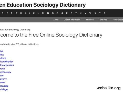 sociologydictionary.org