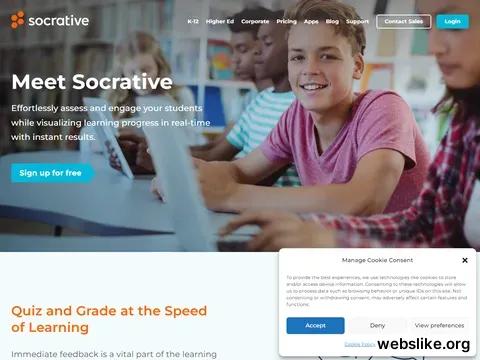 socrative.com