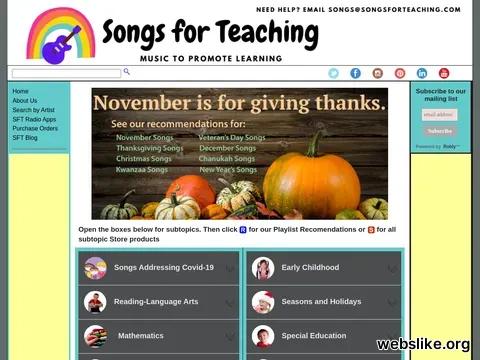 songsforteaching.com