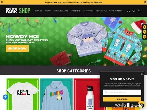 southparkshop.com