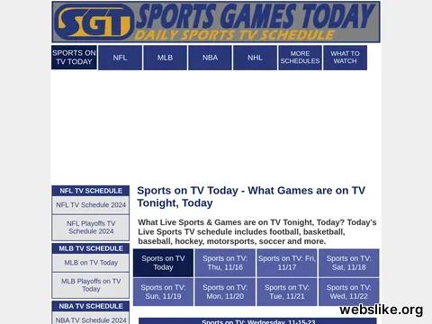 sportsgamestoday.com