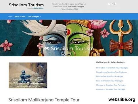 srisailamtourism.com