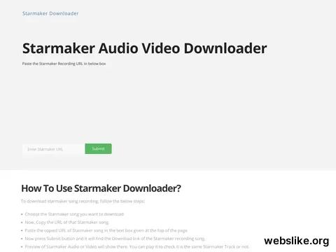 starmakerdownloader.com