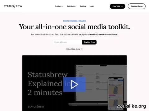 statusbrew.com