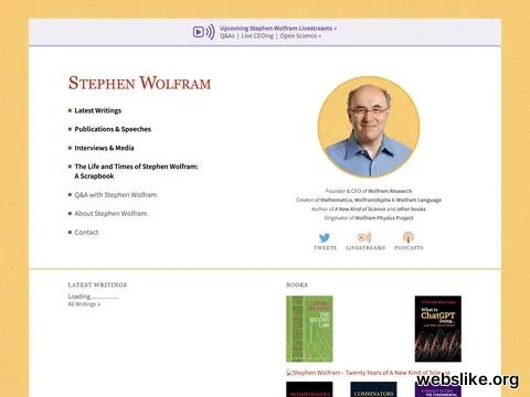 stephenwolfram.com