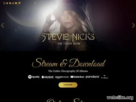 stevienicksofficial.com