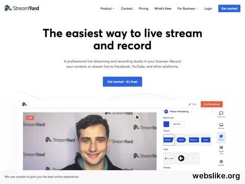 streamyard.com