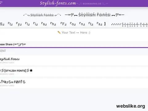 stylish-fonts.com