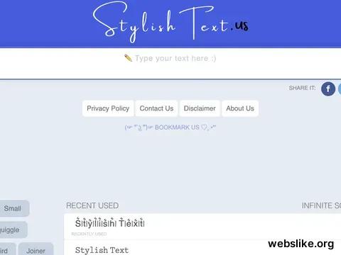 stylishtext.us