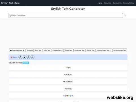 stylishtextmaker.com