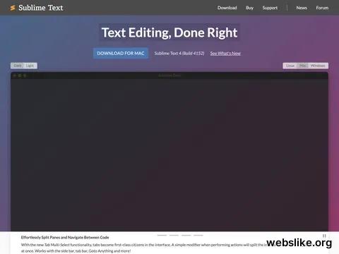 sublimetext.com