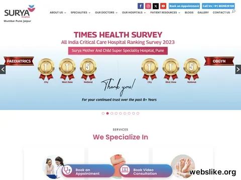 suryahospitals.com