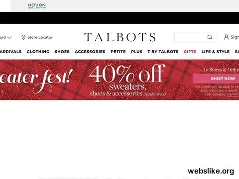 talbots.com