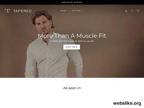 taperedmenswear.com