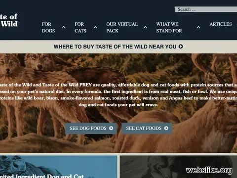 tasteofthewildpetfood.com