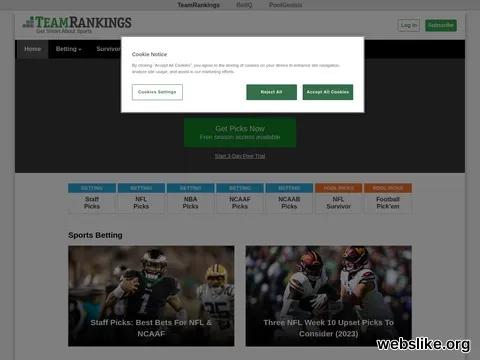 teamrankings.com