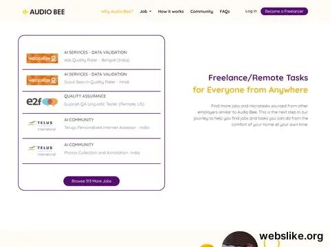 theaudiobee.com