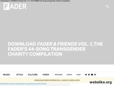 thefader.com