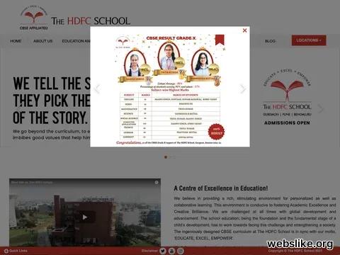 thehdfcschool.com