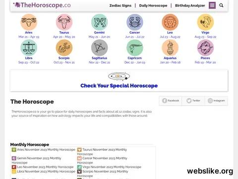 thehoroscope.co