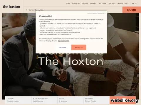 thehoxton.com