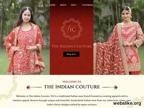 theindiancouture.com