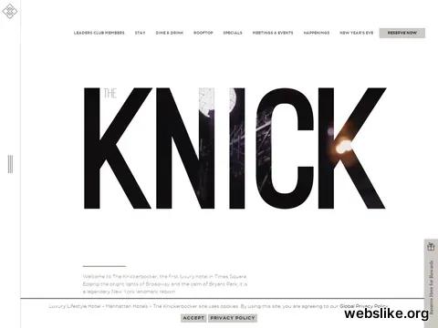 theknickerbocker.com