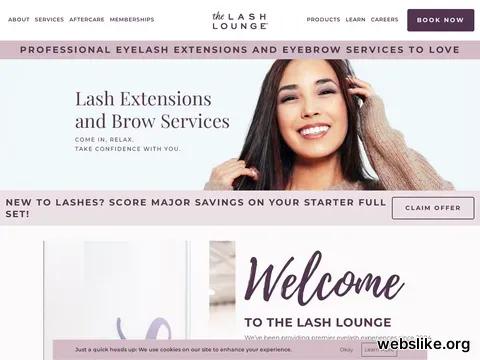 thelashlounge.com